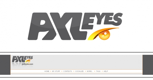 Creation of Web 2.0 - Logo PXLEyes v1.2: Final Result